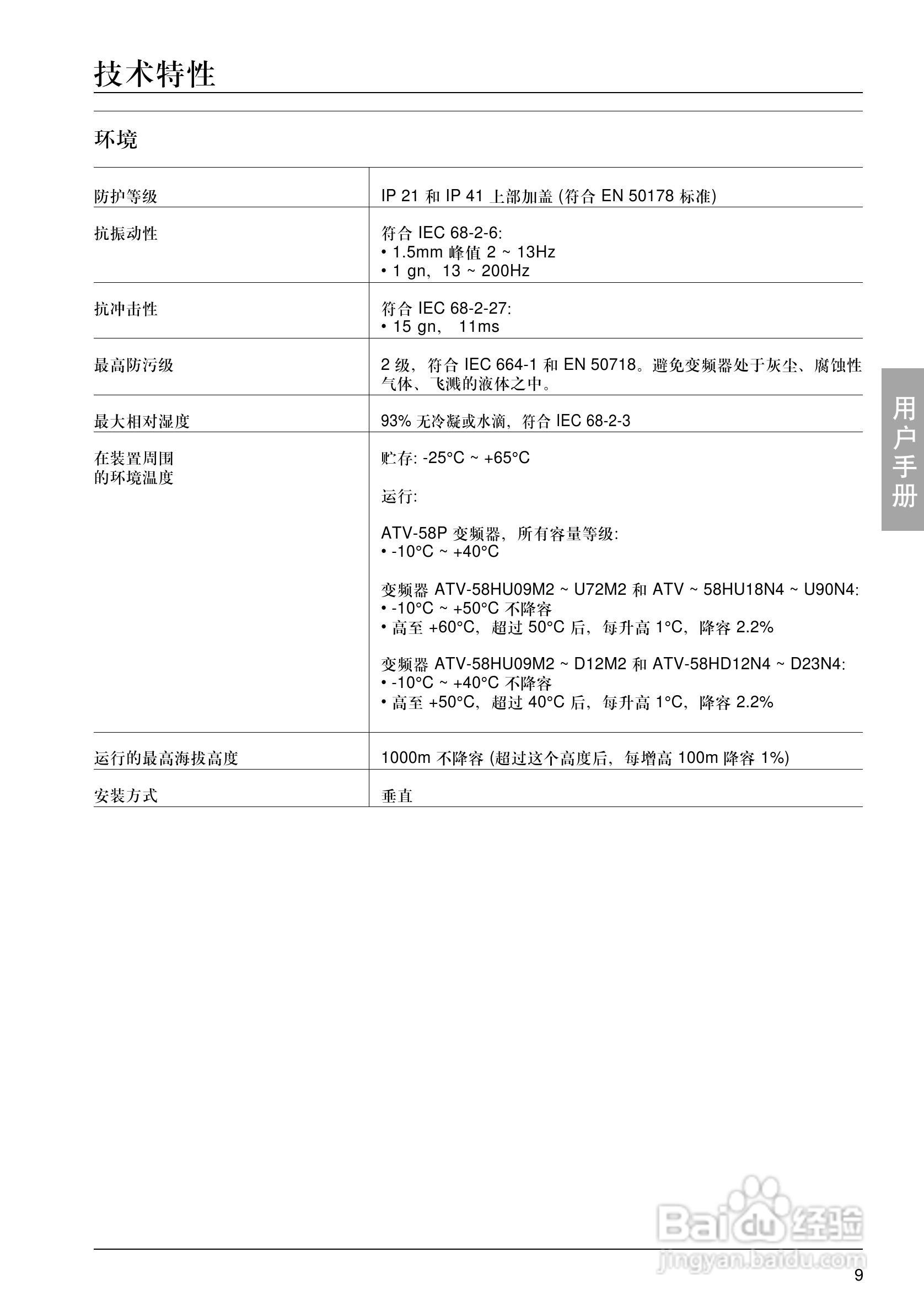 施耐德ATV-58HU18N4变频器说明书:[1]