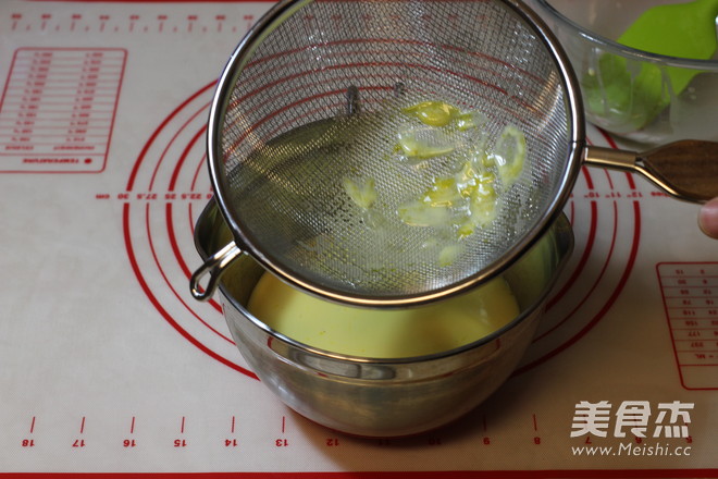 蜜豆蛋挞的做法
