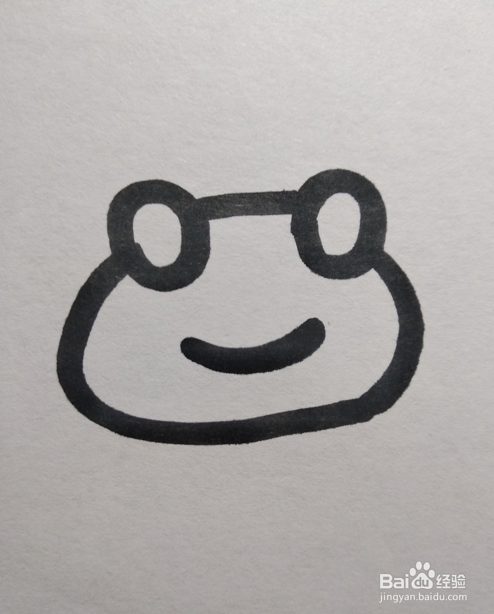 动物简笔画之青蛙的简笔画怎么画