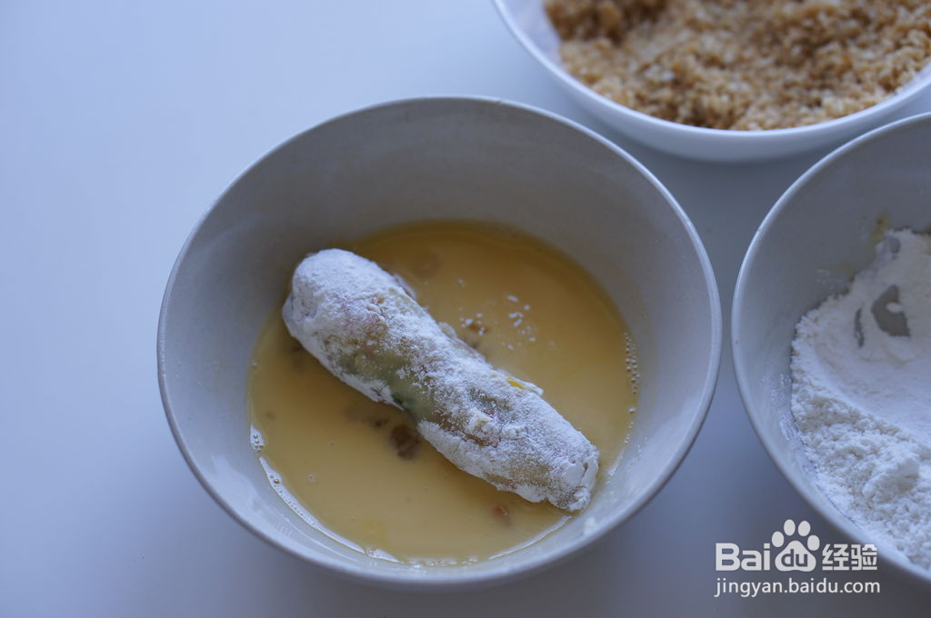 秋葵可乐饼的做法