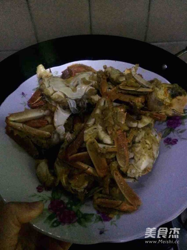 椰奶咖喱蟹的做法