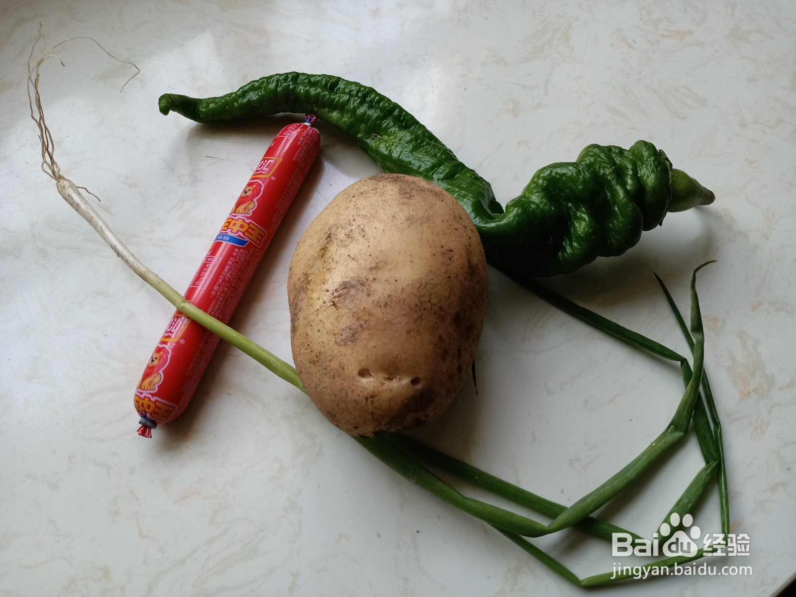 爆炒火腿土豆丝