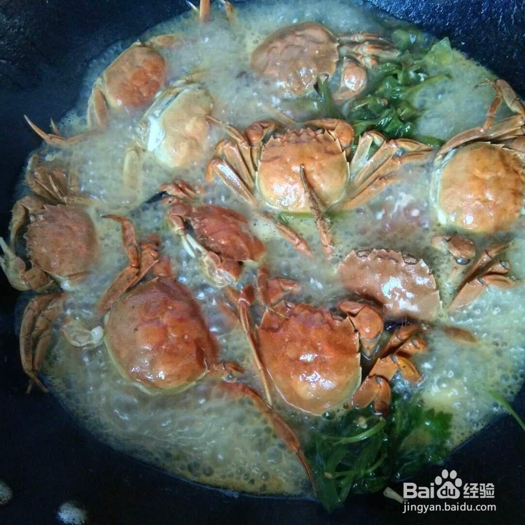 红烧螃蟹怎么做