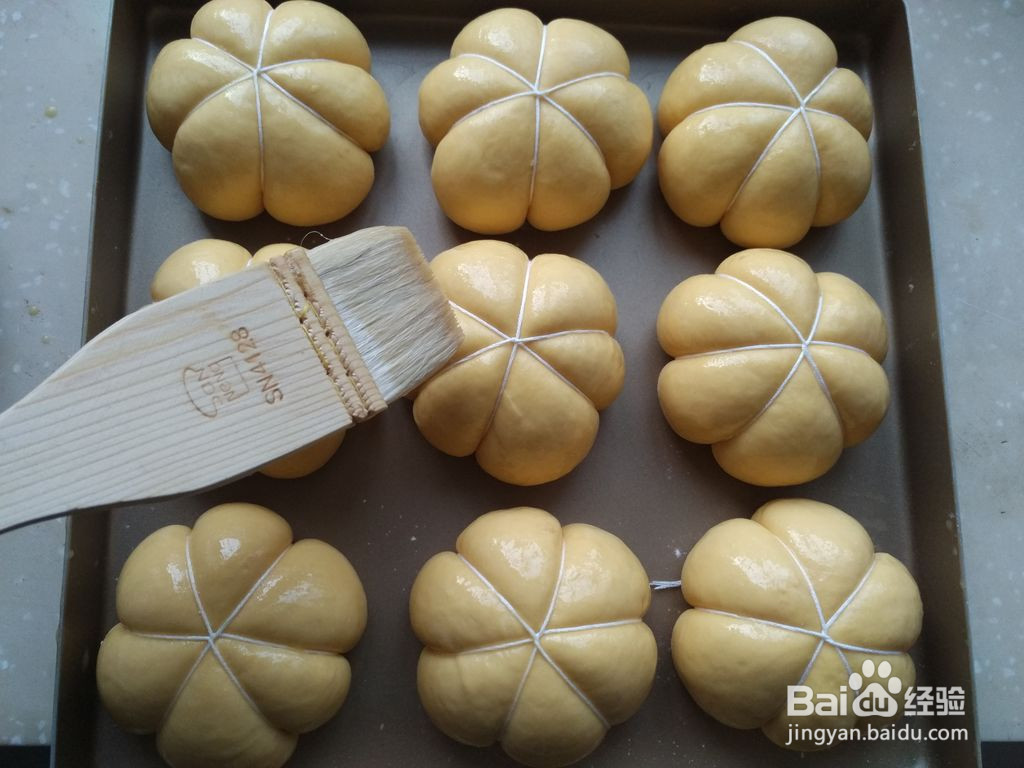 蜜豆南瓜小面包的做法