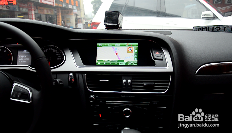14款奥迪A4L导航安装流程图+宝吉星原车屏升级