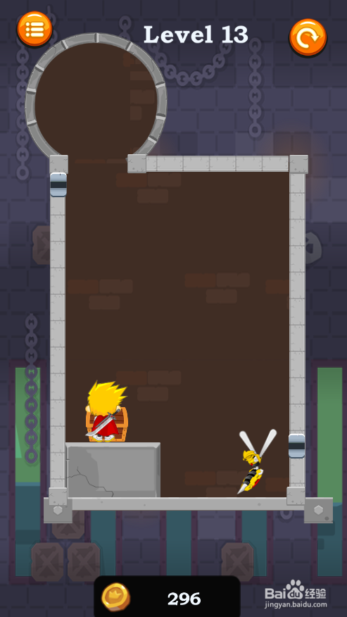 怎样通过Caio Hero Rescue的Level 13？