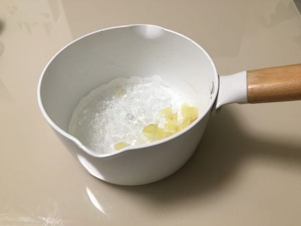 雪燕皂角米桂花奶