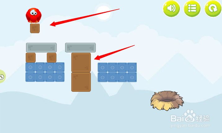 小游戏泡泡鸟历险记3第3关