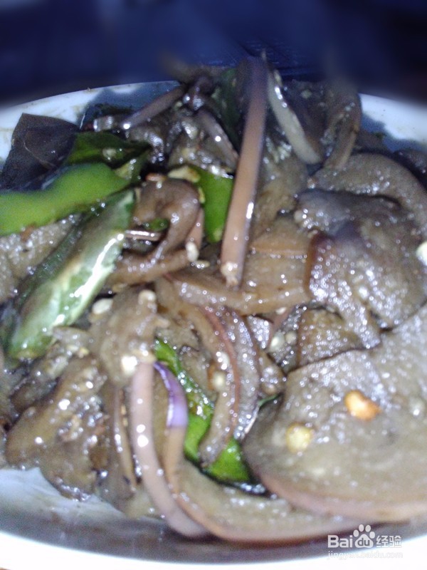 简单美味的家常炒菜——炒茄子