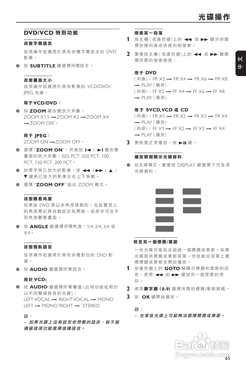 PHILIPS FWD186组合音响使用说明书:[2]