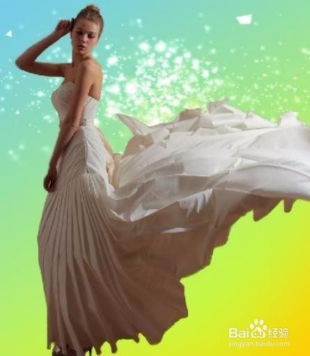 教你Photoshop中如何处理婚纱照
