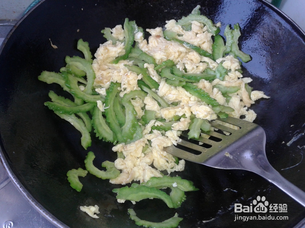 夏日菜——苦瓜炒鸡蛋