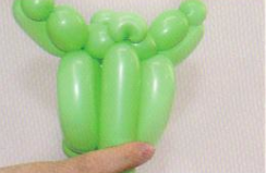 魔法气球造型系列之气球卡通公仔女巫（上）