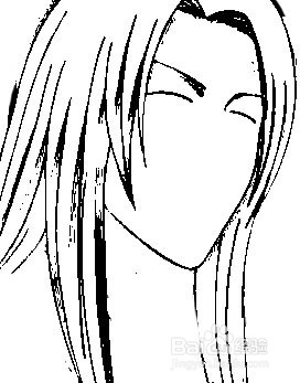 简笔画-如何画Q版人物银魂东城步的简笔画