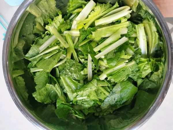 油渣粉皮小白菜