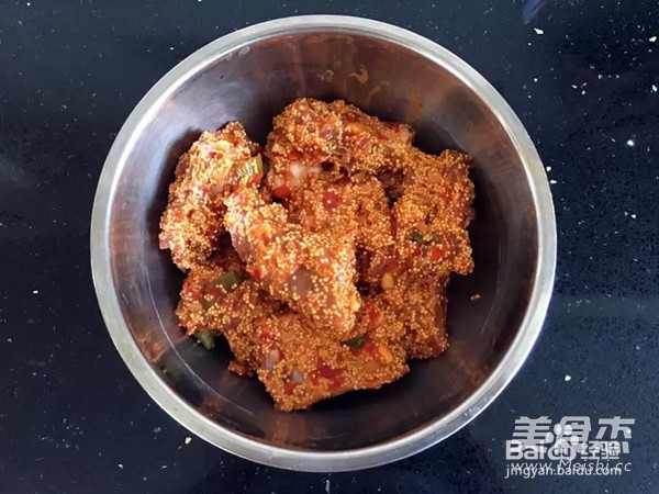 小米辣酱蒸排骨