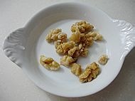 粟米核桃羹的做法