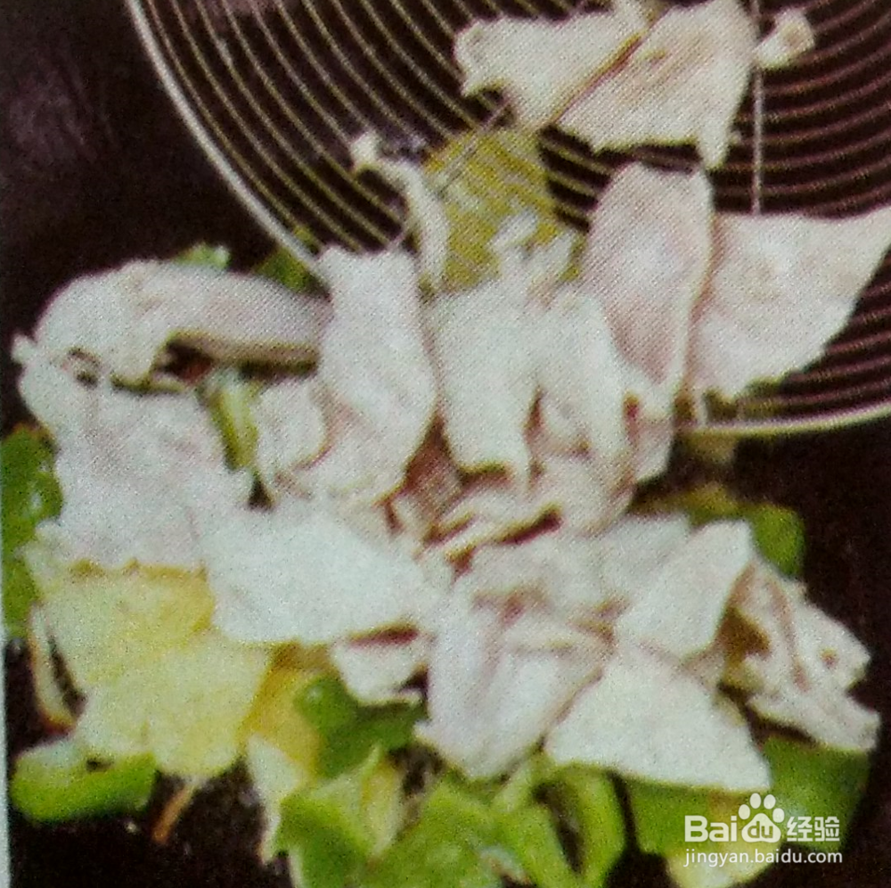 菠萝爆鸡片的做法