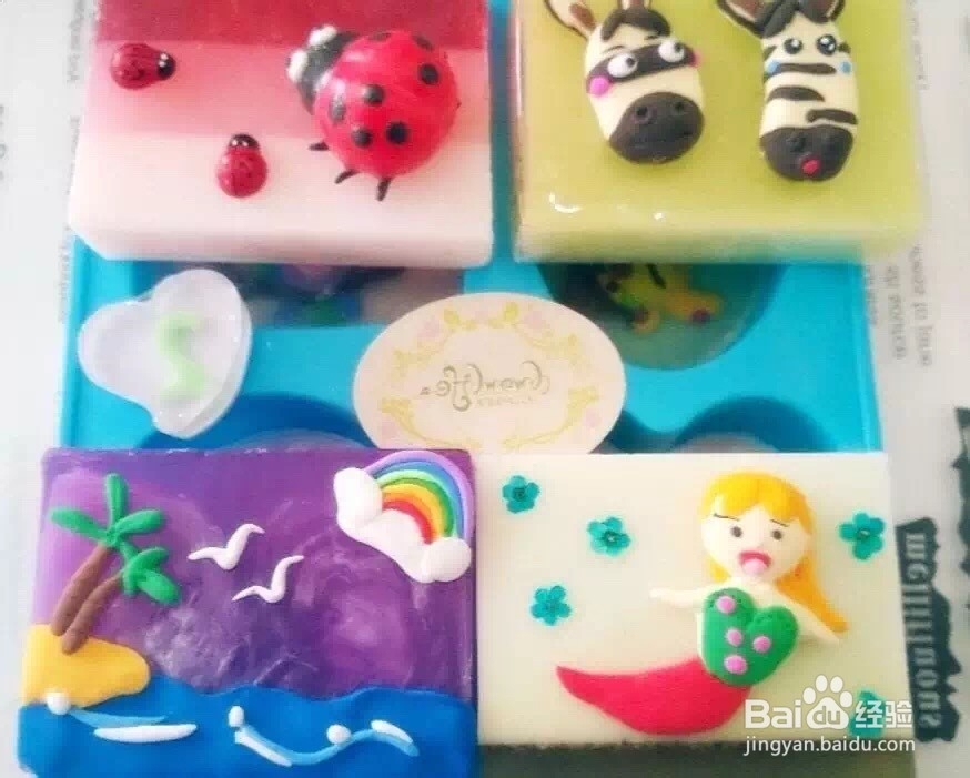 各种捏捏皂作品