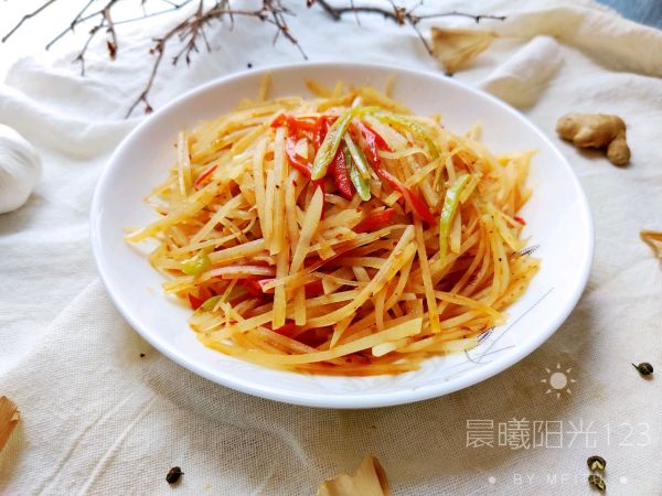 清粥小菜土豆丝
