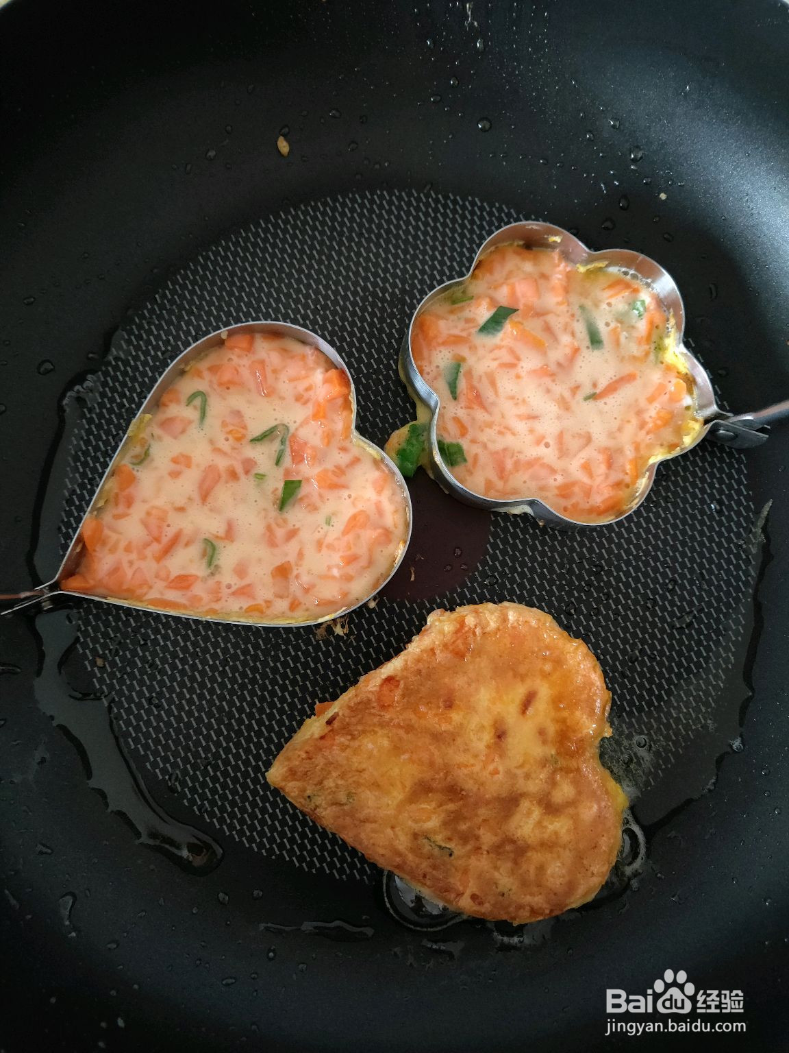 胡萝卜蛋饼的做法