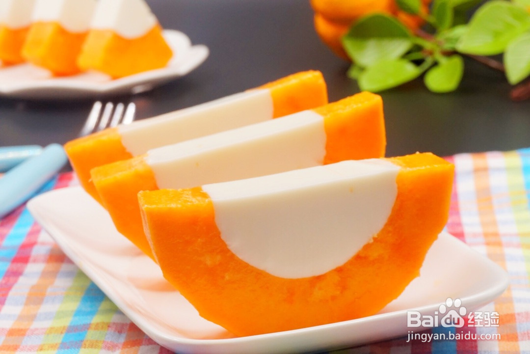 木瓜椰奶冻的做法