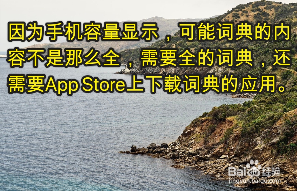 iPhone XR怎么添加词典