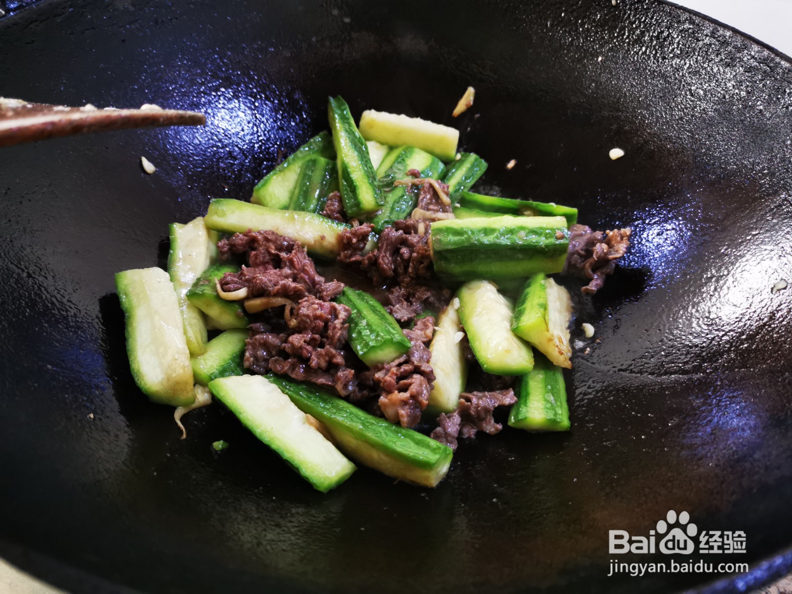 夏日小炒—丝瓜炒牛肉