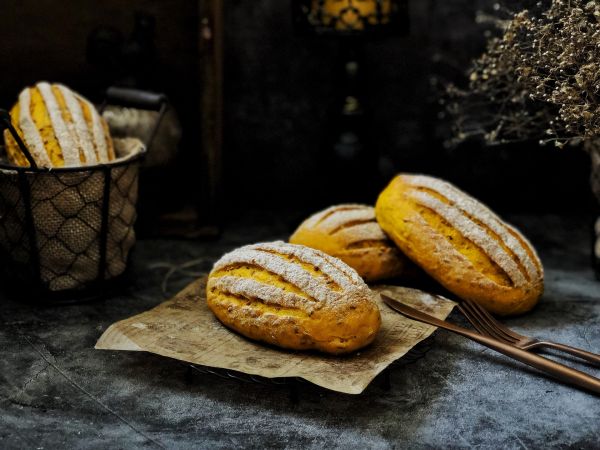 亚麻籽南瓜软欧包