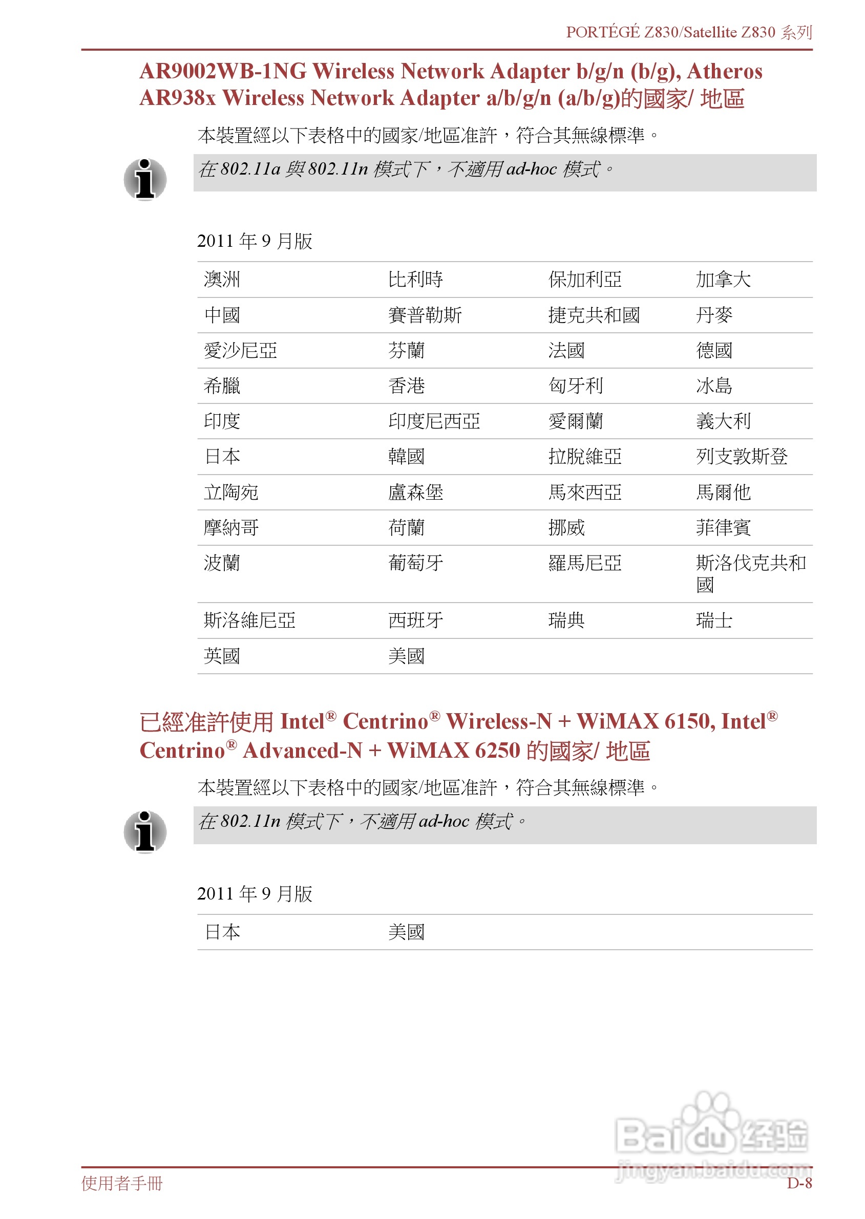 东芝Portege Z830笔记本电脑中文使用说明书:[11]