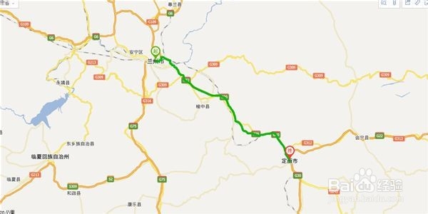 西安到敦煌往返乘坐普客旅游时4G网络良好的区段