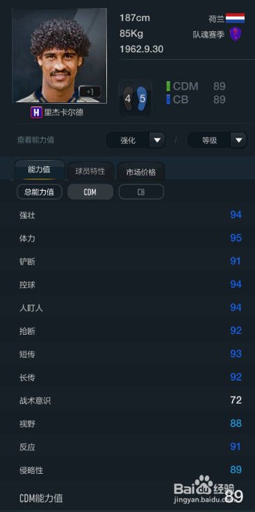 FIFA OL3新版队魂赛季球员推荐(主力上篇)