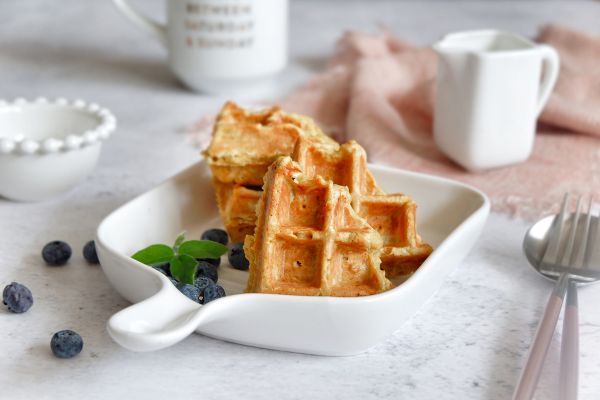 燕麦华夫饼（无糖无油）