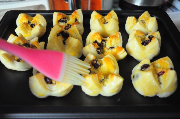 蔓越莓千层酥皮