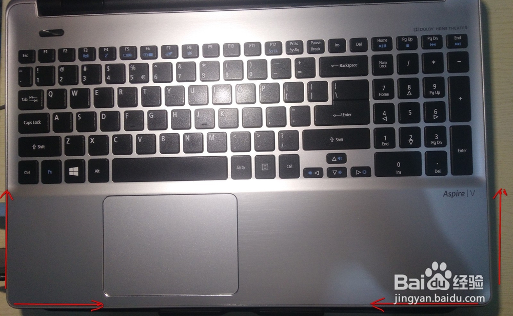 宏基 V3-572G-59TB笔记本 加内存条拆机教程