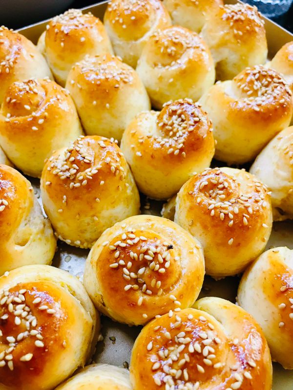 脆底蜂蜜小面包