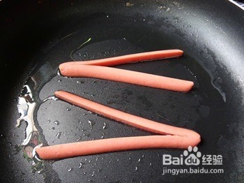 爱心火腿煎蛋超好看