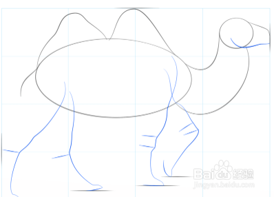 如何画一只骆驼