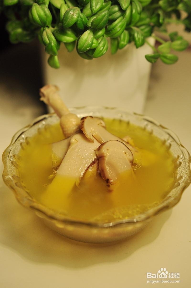 新手易做的鲜松茸土鸡汤