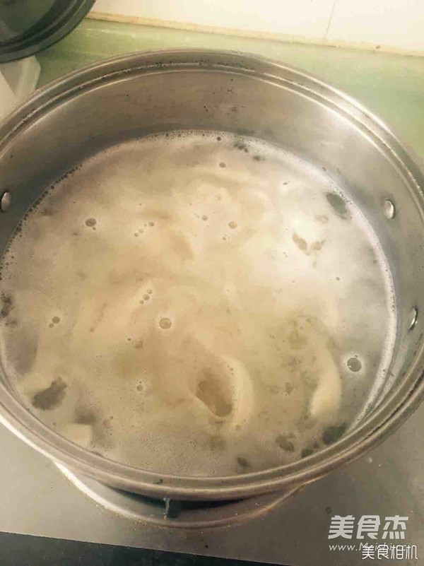 尖椒鸡蛋打卤面