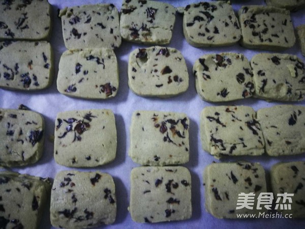 葡萄抹茶饼干