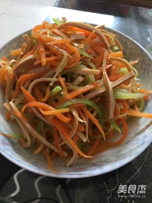 凉拌三丝的做法