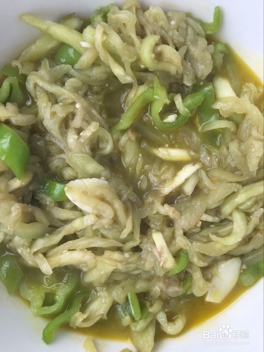 青椒炒茄丝怎么做?