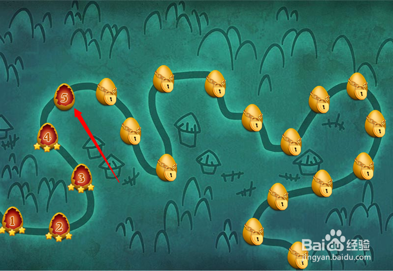 小游戏泡泡鸟历险记5-6关