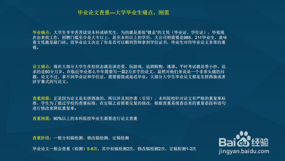 毕业论文如何查重