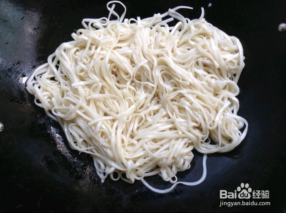 浓香酱油炒面的做法