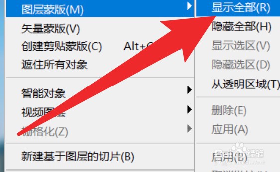 ps怎么设置显示图层蒙版