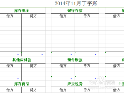 丁字帐怎么做?