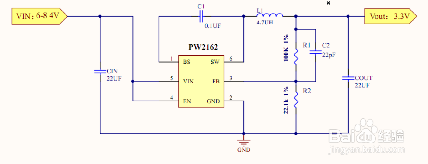 7.4V,8.4V转5V,3.3V,3V的电路图和PCB图
