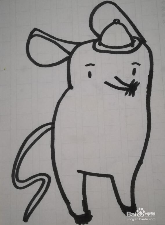 小老鼠的画法 小老鼠的简笔画